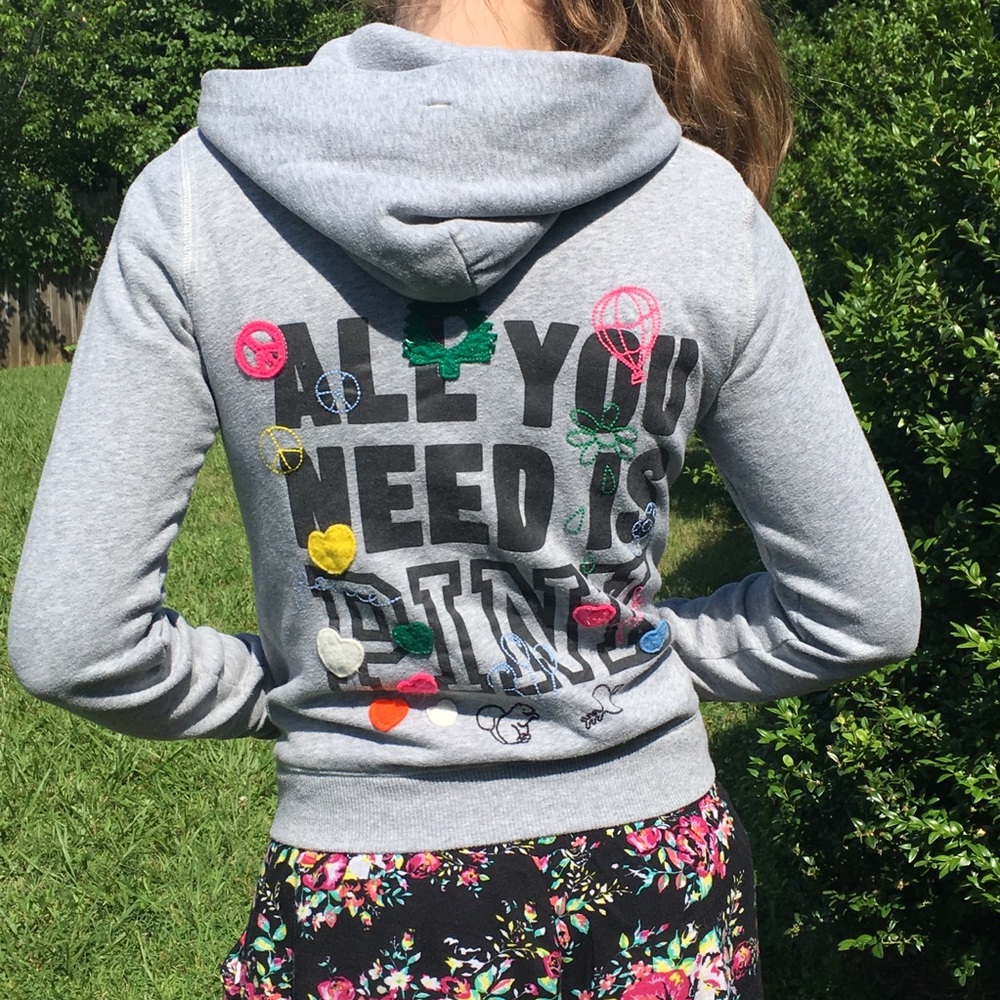 Victoria’s Secret Pink Hoodie All You Need is Pink